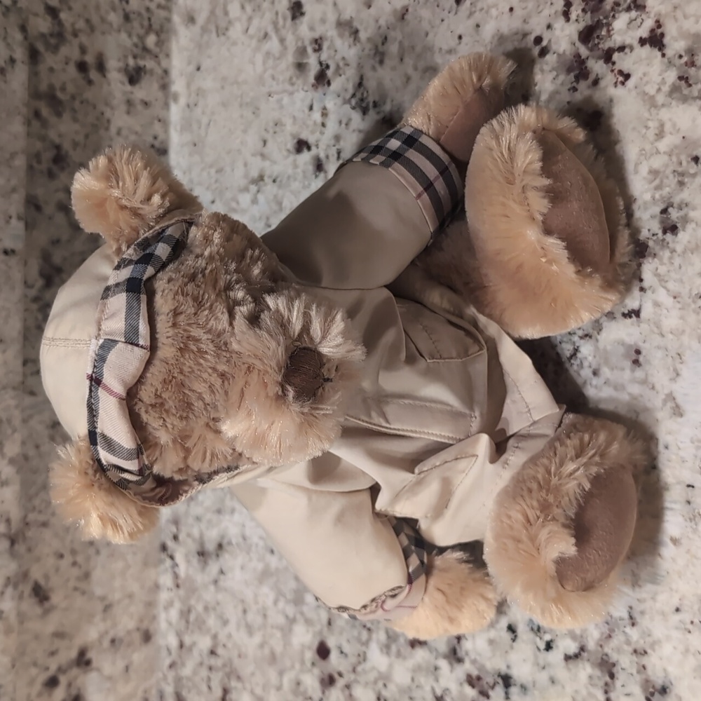 Vintage Burberry Teddy Bear